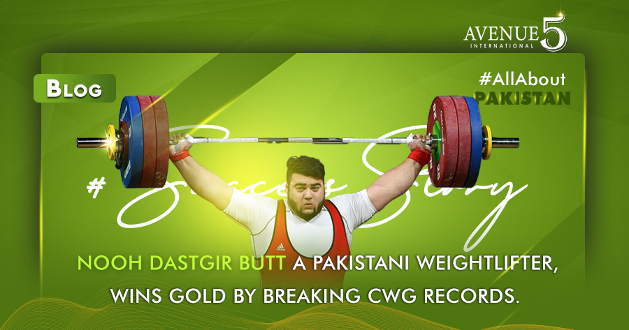 Pakistani weightlifter