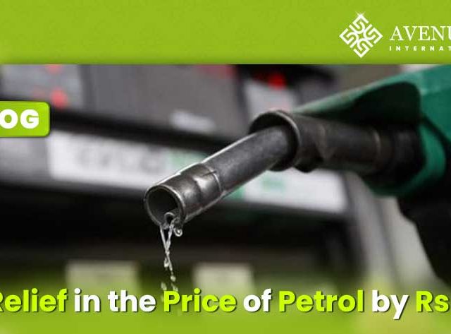 relief in the prices of petrol