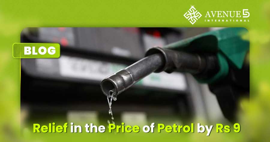 relief in the prices of petrol